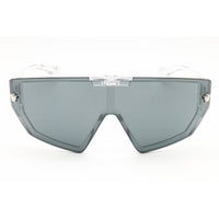 Versace Men's Sunglasses - Crystal/Grey Mirror Black Full Rim Frame | 0VE4461 148/6V ,