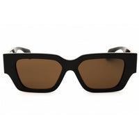 Versace Unisex Sunglasses - Transparent Brown Rectangular Frame | 0VE4497U 554373 ,