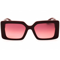 Versace Women's Sunglasses - Burgundy Rectangular Full Rim Frame | 0VE4505U 538120 ,