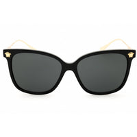 Versace Women's Sunglasses - Black Rectangular Shape Full Rim Frame | 0VE4507U GB1/87 ,