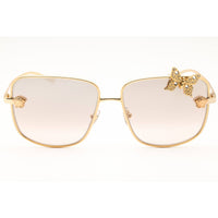 Versace Women's Sunglasses - Gold Rectangular Full Rim Frame | VE2282 10028Z ,