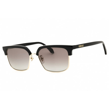 Versace Unisex Sunglasses - Black Rectangular Shape Full Rim Frame | VE4494D GB1/11 ,