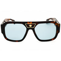 Versace Men's Sunglasses - Havana Rectangular Shape Full Rim Frame | VE4508U 553780 ,