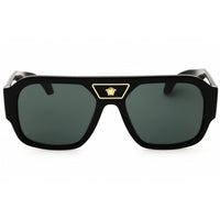 Versace Men's Sunglasses - Black Acetate Rectangular Full Rim Frame | VE4508U GB1/87 ,