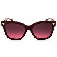 Versace Women's Sunglasses - Rich Burgundy Rectangular Full Rim Frame | VE4511 5381F4 ,