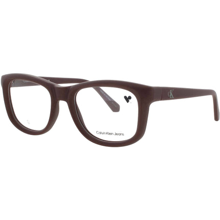 Calvin Klein Jeans Men's Eyeglasses - Matte Brown Acetate Frame | CKJ25614 210 ,