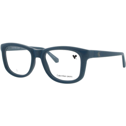 Calvin Klein Jeans Men's Eyeglasses - Matte Blue Full Rim Frame | CKJ25614 400 ,