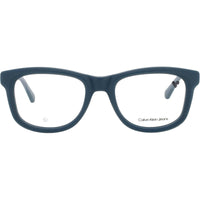 Calvin Klein Jeans Men's Eyeglasses - Matte Blue Full Rim Frame | CKJ25614 400 ,