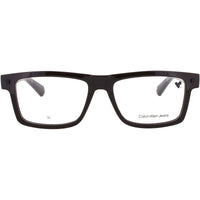 Calvin Klein Jeans Men's Eyeglasses - Brown Acetate Rectangular Frame | CKJ25629 210 ,