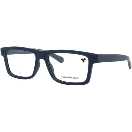 Calvin Klein Jeans Men's Eyeglasses - Matte Blue Rectangular Frame | CKJ25629 400 ,