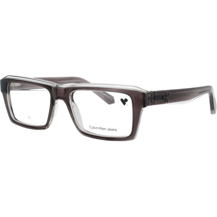 Calvin Klein Jeans Unisex Eyeglasses - Grey Acetate Rectangular Frame | CKJ24618 050 ,