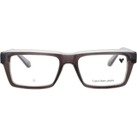 Calvin Klein Jeans Unisex Eyeglasses - Grey Acetate Rectangular Frame | CKJ24618 050 ,
