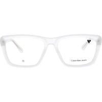 Calvin Klein Jeans Unisex Eyeglasses - Frosted Clear Acetate Frame | CKJ24629 970 ,