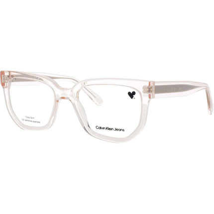 Calvin Klein Jeans Women's Eyeglasses - Crystal to Rose Acetate Frame | CKJ24615 011 ,