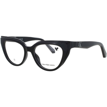 Calvin Klein Jeans Women's Eyeglasses - Cat Eye Black Full Rim Frame | CKJ24628 001 ,