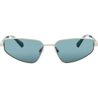 Calvin Klein Jeans Women's Sunglasses - Gold Metal Geometric Frame | CKJ25200S 717 ,