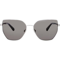 Calvin Klein Jeans Women's Sunglasses - Silver Metal Butterfly Frame | CKJ25209S 040 ,