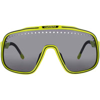 Carrera Men's Sunglasses - Yellow/Black Shield Shape Full Rim Frame | C-SPORT-02/S 4CW ,