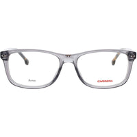 Carrera Unisex Eyeglasses - Grey/Havana Rectangular Shape Full Rim Frame | 2018T KB7 ,