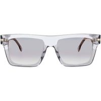 Carrera Unisex Sunglasses - Transparent Grey Acetate Square Full Rim Frame | 305/S KB7 ,