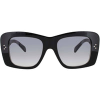 Celine Women's Sunglasses - Shiny Black Acetate Square Full Rim Frame | CL40321I 01B ,