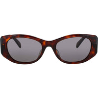Celine Women's Sunglasses - Dark Havana Acetate Oval Full Rim Frame | CL40329U 52A ,