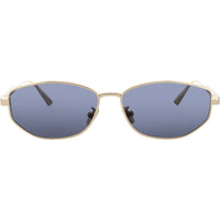 Dior Women's Sunglasses - Shiny Gold Metal Oval Shape Full Rim Frame | CD40189U 10V ,