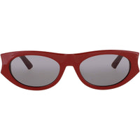 Dior Women's Sunglasses - Shiny Red Acetate Oval Shape Full Rim Frame | CD40225I 66A ,