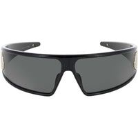 Dior Women's Sunglasses - Shiny Black Wraparound Shape Full Rim Frame | CD40180U 01A ,