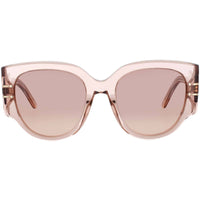 Dior Women's Sunglasses - Shiny Pink Acetate Butterfly Full Rim Frame | CD40187I 72K ,