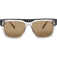 Elton John Unisex Sunglasses - Crystal Black/Clear Full Rim Frame | PAPARAZZI GRYFD ,