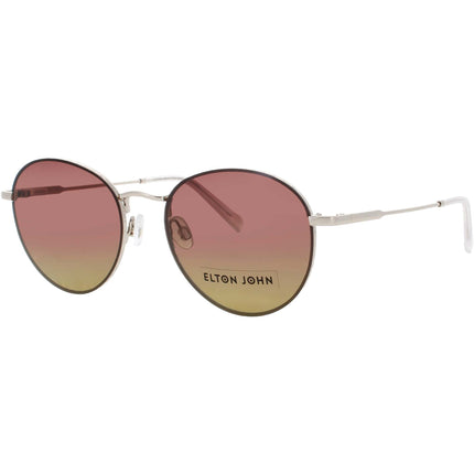 Elton John Unisex Sunglasses - Gold Metal Round Shape Full Rim Frame | GALAXY GLDFD ,