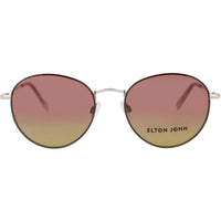 Elton John Unisex Sunglasses - Gold Metal Round Shape Full Rim Frame | GALAXY GLDFD ,