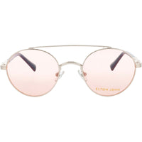 Elton John Unisex Sunglasses - Gold Metal Round Shape Full Rim Frame | HONKYTONK GLDDC ,