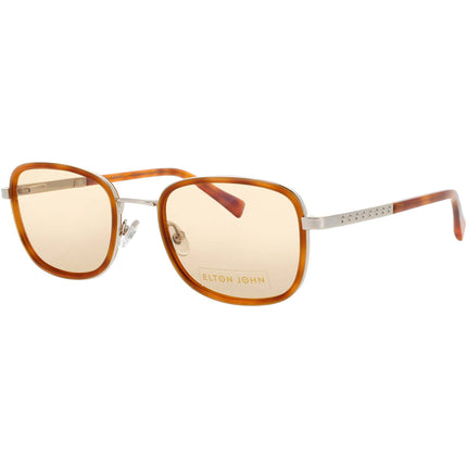 Elton John Women's Sunglasses - Tortoise Brown/Silver Full Rim Frame | TRIO TRTISE ,