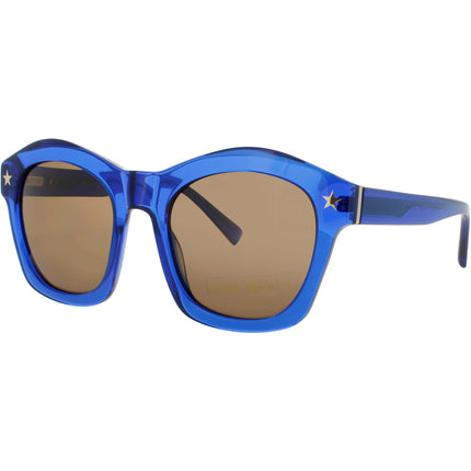 Elton John Women's Sunglasses - Royal Blue Acetate Full Rim Frame | STARLIGHT NYYCR ,