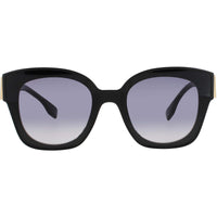 Fendi Women's Sunglasses - Shiny Black Acetate Cat Eye Full Rim Frame | FE40098I 01W ,