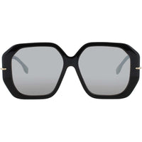 Fendi Women's Sunglasses - Shiny Black Geometric Shape Full Rim Frame | FE40173F 01C ,