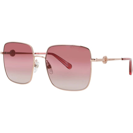 Marc Jacobs Women's Sunglasses - Rose Gold Metal Square Shape Frame | MARC-654/S Y11 ,