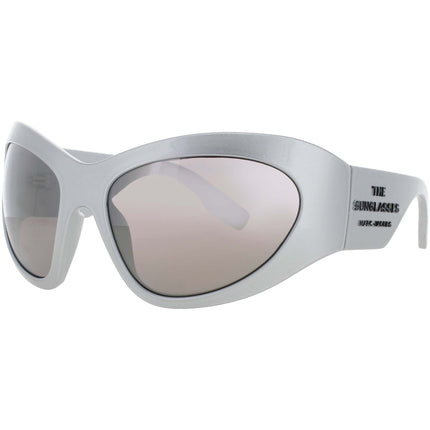 Marc Jacobs Women's Sunglasses - Silver Wraparound Full Rim Frame | MARC-773/S YB7 ,