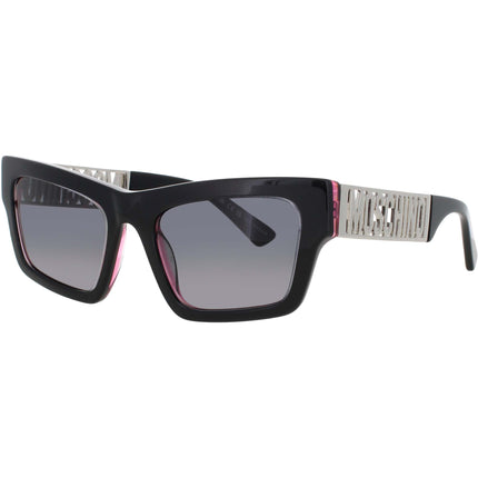 Moschino Women's Sunglasses - Metal Grey/Silver Rectangular Shape Frame | MOS171/S 4WC ,