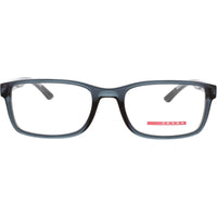 Prada Men's Eyeglasses - Transparent Azure Acetate Full Rim Frame | PS 06RV CZH1O1 ,