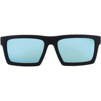 Prada Men's Sunglasses - Matte Black Acetate Rectangular Frame | PS 02ZSU 1BO08R ,