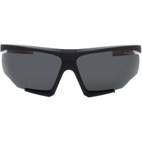 Prada Men's Sunglasses - Black Plastic Shield Shape Half Rim Frame | PS 07YS DG006F ,
