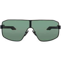 Prada Men's Sunglasses - Black Metal Shield Shape Full Rim Frame | PS 54YS 1BO06U ,