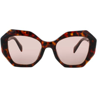 Prada Women's Sunglasses - Tortoise Acetate Geometric Full Rim | PR 16WS 17N60B ,
