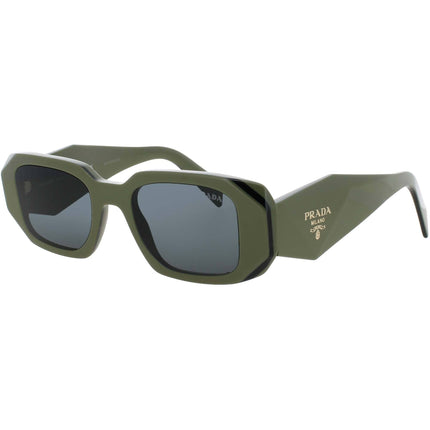 Prada Women's Sunglasses - Sage Acetate Rectangular Full Rim Frame | PR 17WS 13N5S0 ,