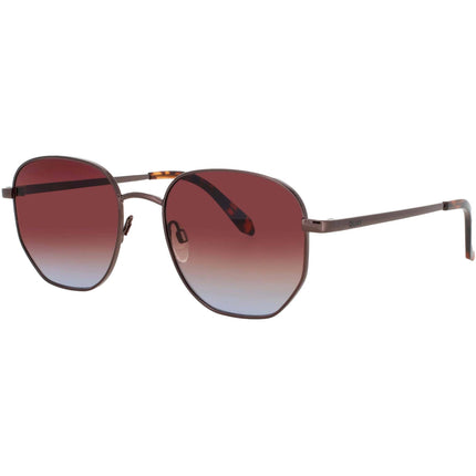 Quay Unisex Sunglasses - Chocolate Geometric Shape Full Rim Frame | BIG TIME CH/BRNBL ,