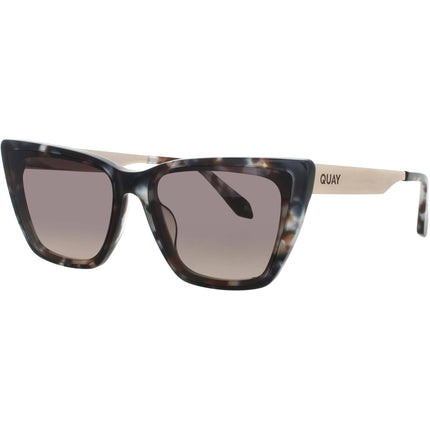 Quay Women's Sunglasses - Storm Tortoise Full Rim | CALL THE SHOTS REMIXED STR/SMKTP ,