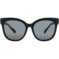 Quay Women's Sunglasses - Black Acetate Round Full Rim Frame | IT'S MY WAY BLK/SMK ,